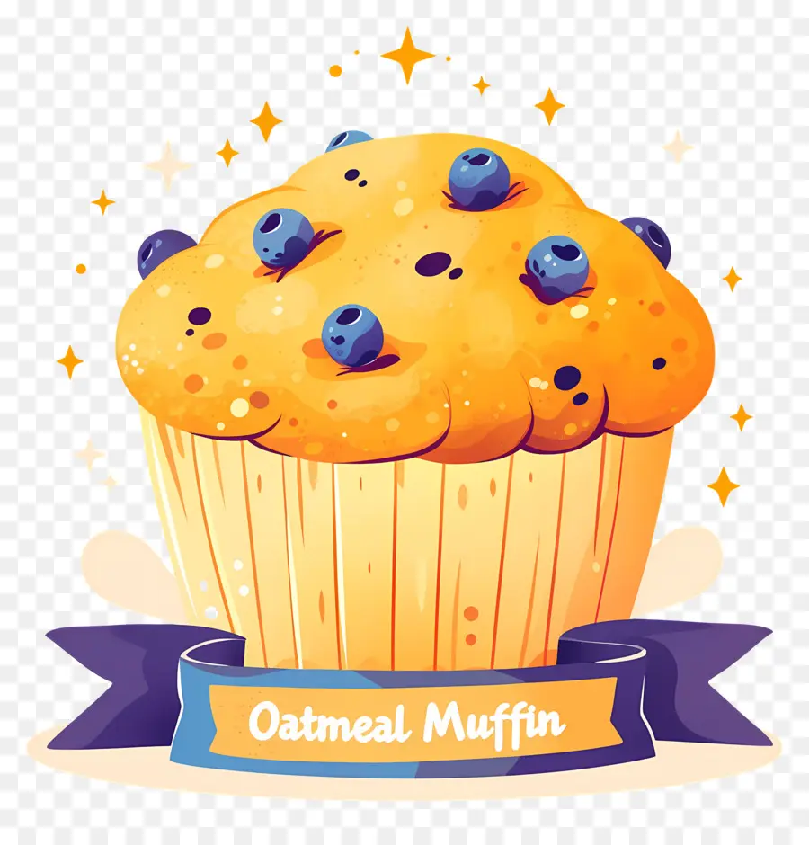 Ulusal Yulaf Ezmeli Muffin Günü，Yulaf Ezmeli çörek PNG