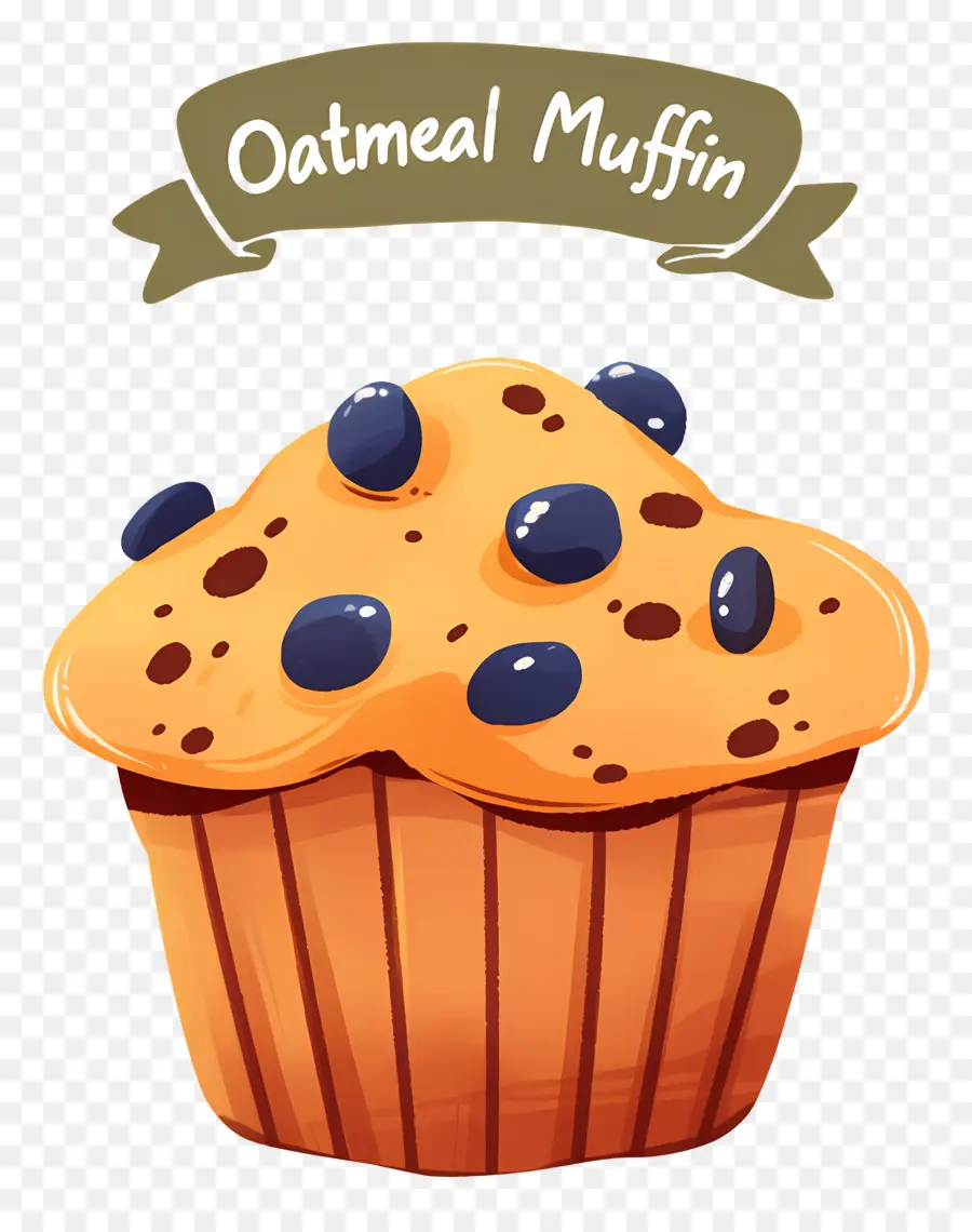 Ulusal Yulaf Ezmeli Muffin Günü，Yulaflı Muffin PNG