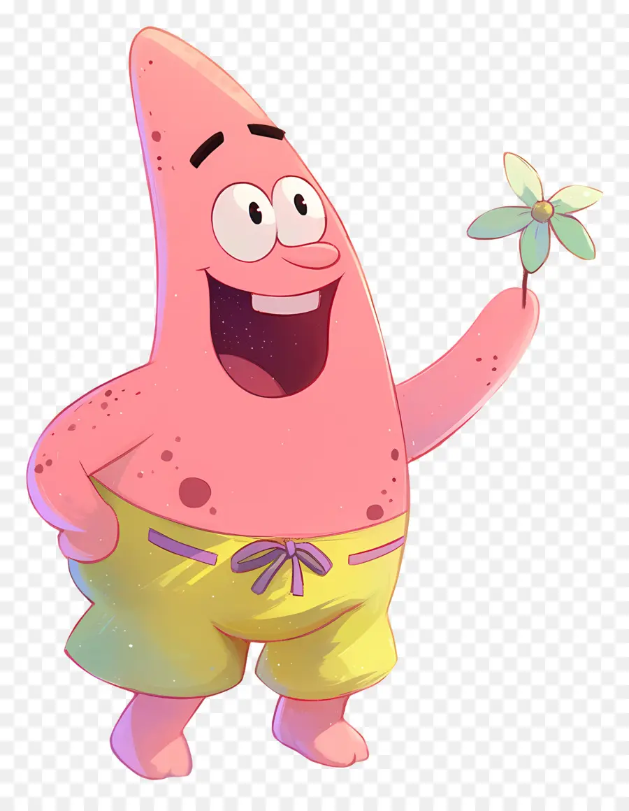 Patrick Yıldızı，Pembe Denizyıldızı Karakteri PNG