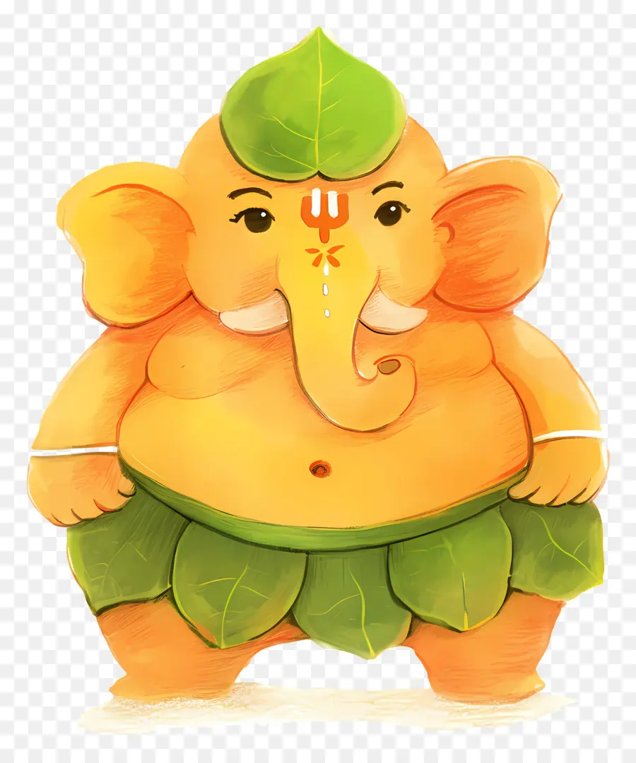 Ganesha Chaturthi，Ayakta Ganesha PNG