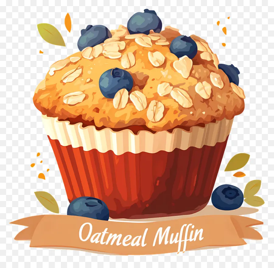 Ulusal Yulaf Ezmeli Muffin Günü，Yulaflı Muffin PNG