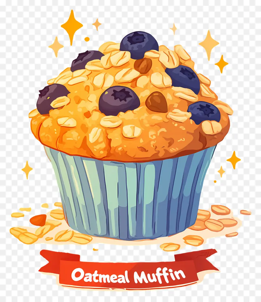 Ulusal Yulaf Ezmeli Muffin Günü，Yulaf Ezmeli çörek PNG