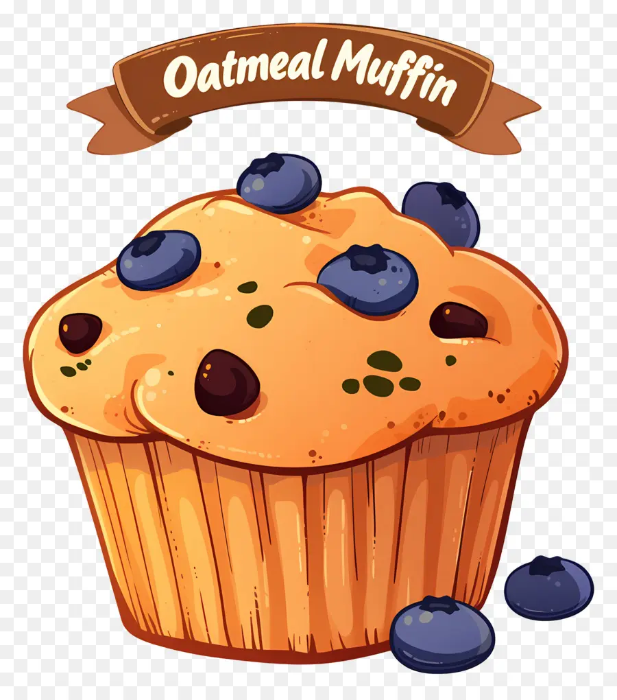 Ulusal Yulaf Ezmeli Muffin Günü，Yulaf Ezmeli çörek PNG