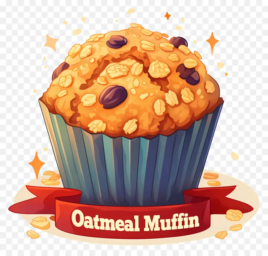 Ulusal Yulaf Ezmeli Muffin Günü，Yulaf Ezmeli çörek PNG