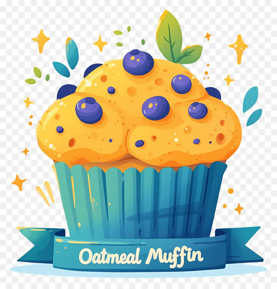 Ulusal Yulaf Ezmeli Muffin Günü，Yulaf Ezmeli çörek PNG