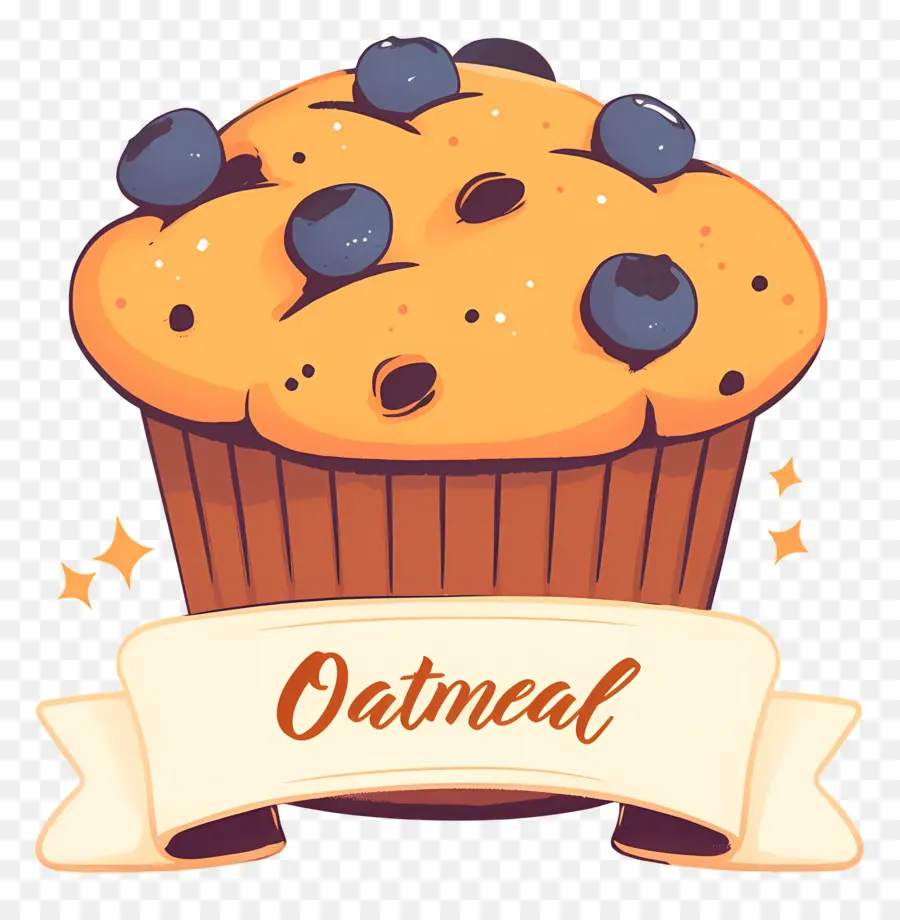 Ulusal Yulaf Ezmeli Muffin Günü，Yulaflı Muffin PNG