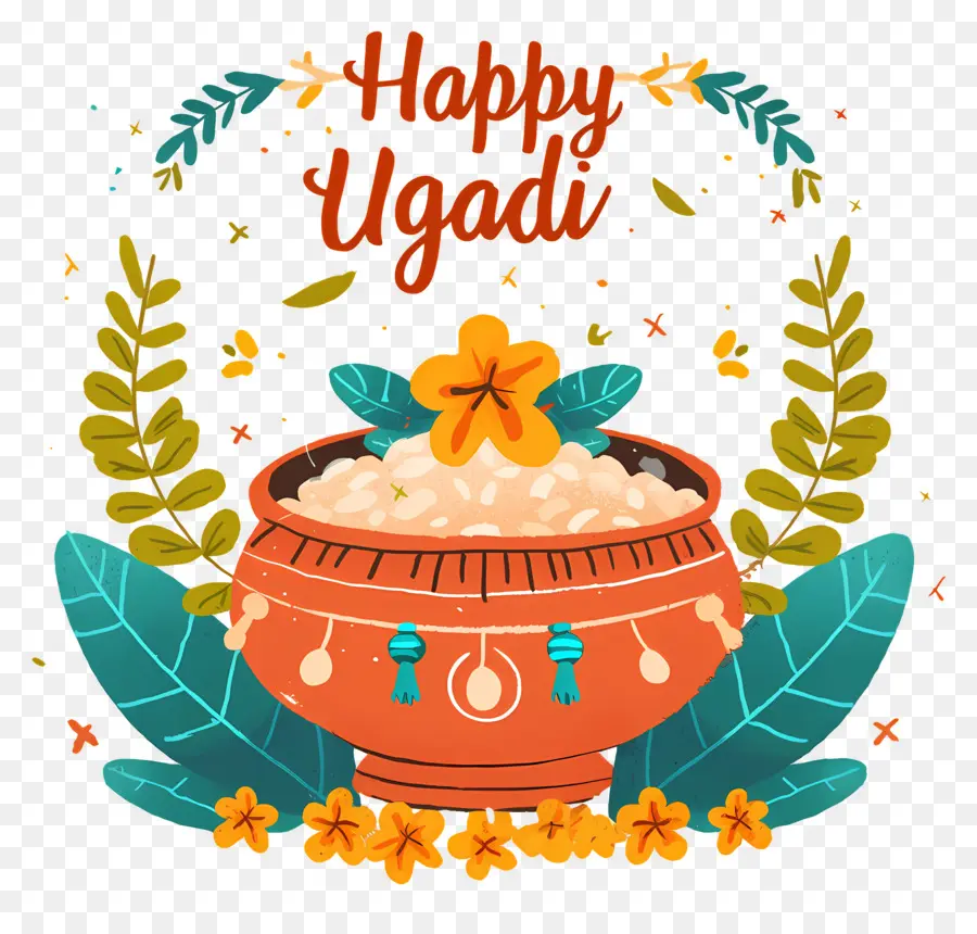 Mutlu Ugadi，Ugadi Çömleği PNG