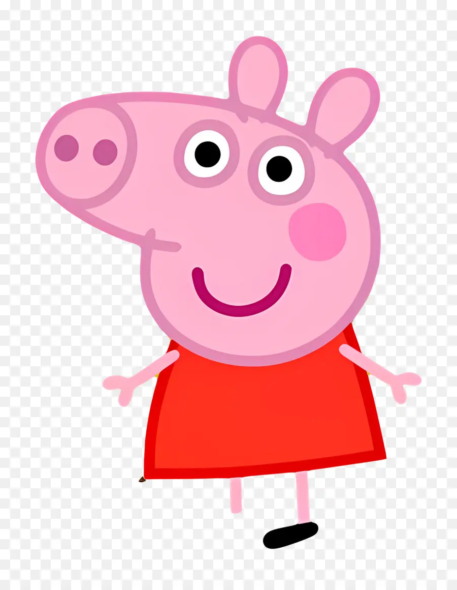 Peppa Domuzu，Çizgi Film Domuz Karakteri PNG