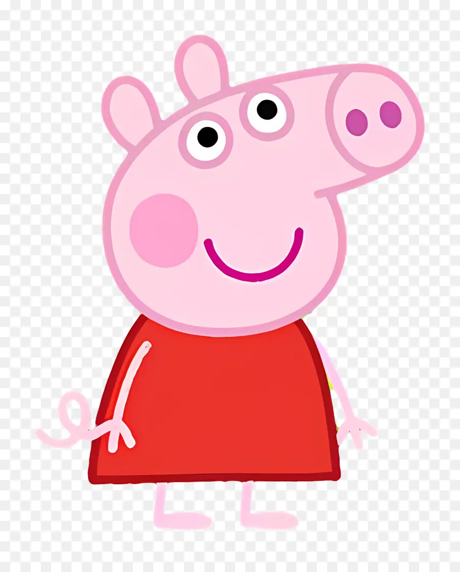 Peppa Domuzu，Çizgi Film Domuz Karakteri PNG