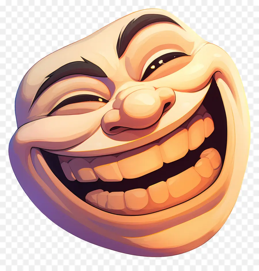 Troll Face，Gülen Yüz PNG