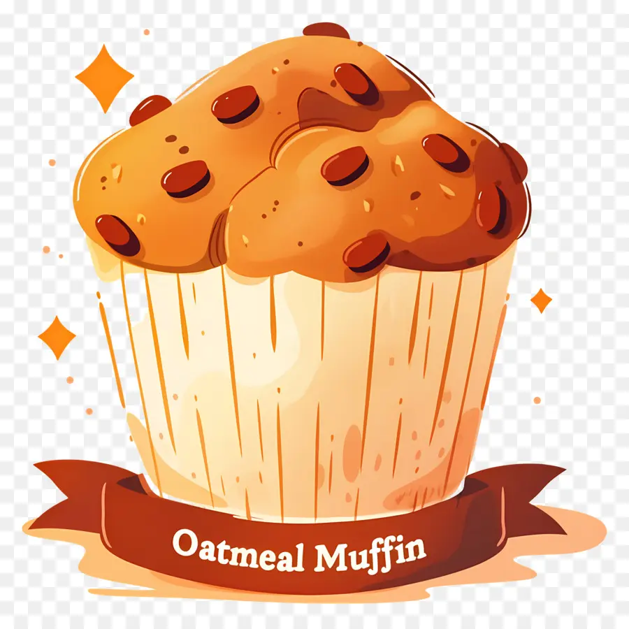 Ulusal Yulaf Ezmeli Muffin Günü，Yulaflı Muffin PNG