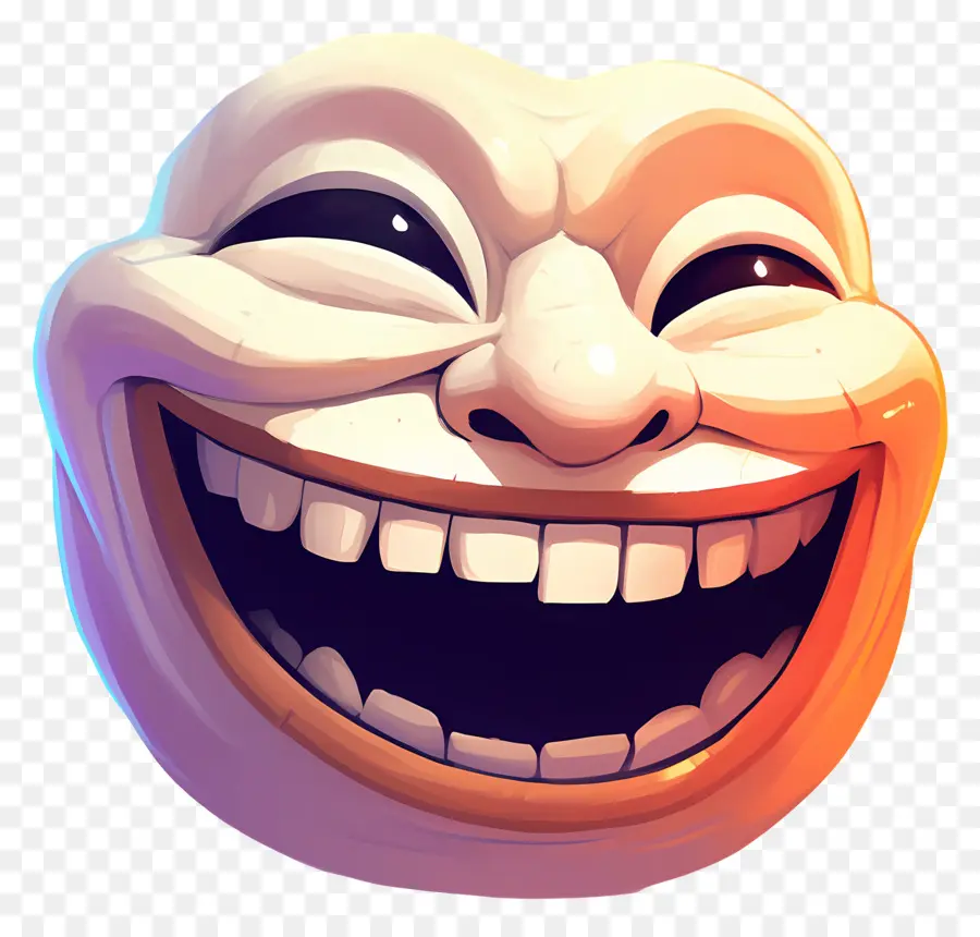 Troll Face，Gülen Yüz PNG