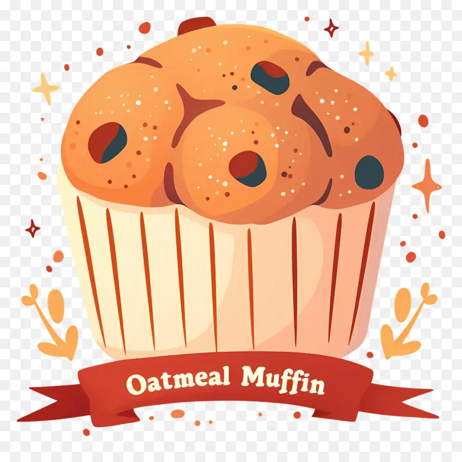 Ulusal Yulaf Ezmeli Muffin Günü，Yulaf Ezmeli çörek PNG