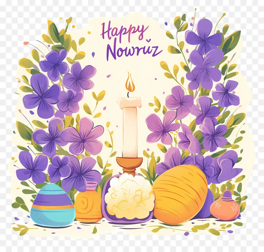 Nevruz Kutlu Olsun，Nevruz Dekorasyonu PNG