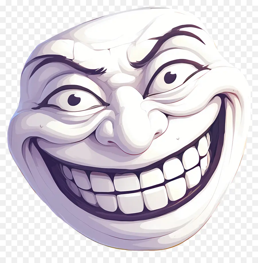 Troll Face，Gülen Yüz Maskesi PNG