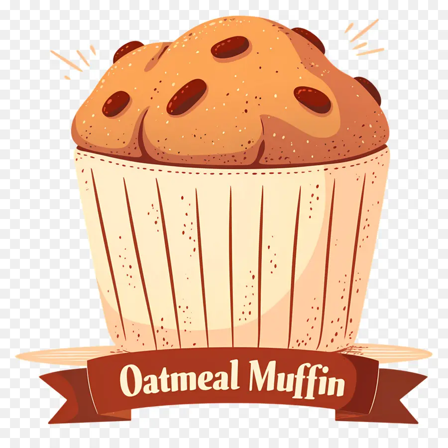 Ulusal Yulaf Ezmeli Muffin Günü，Yulaf Ezmeli çörek PNG