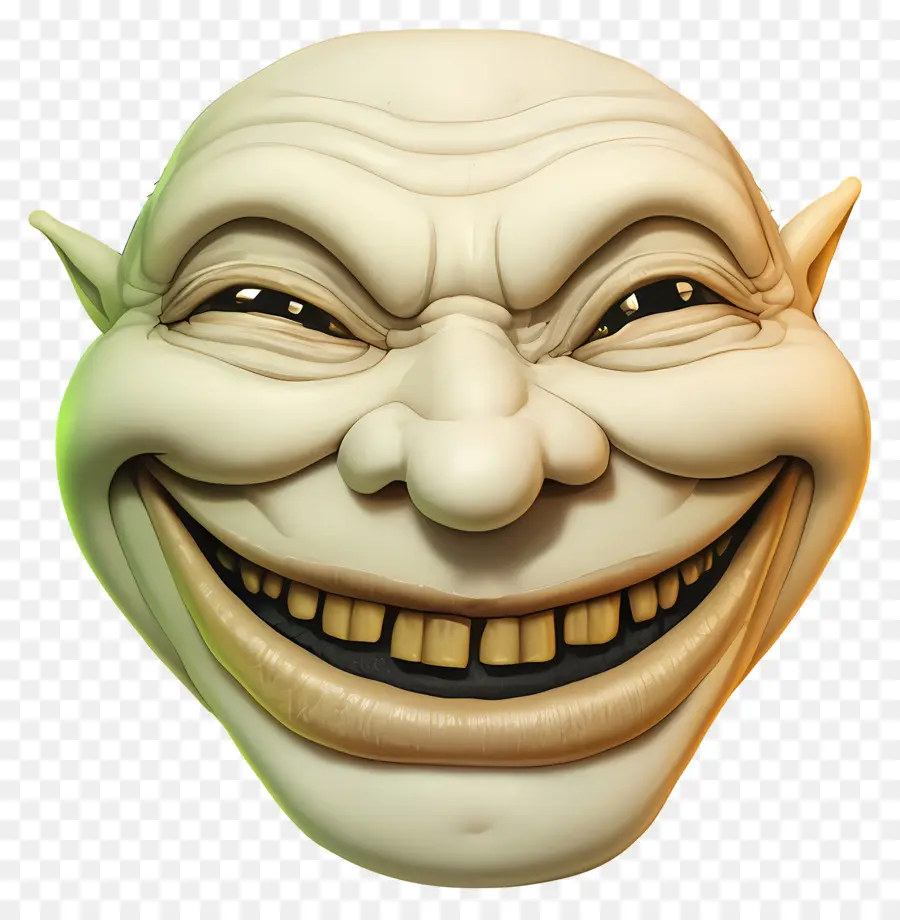 Troll Face，Sırıtan Yüz PNG