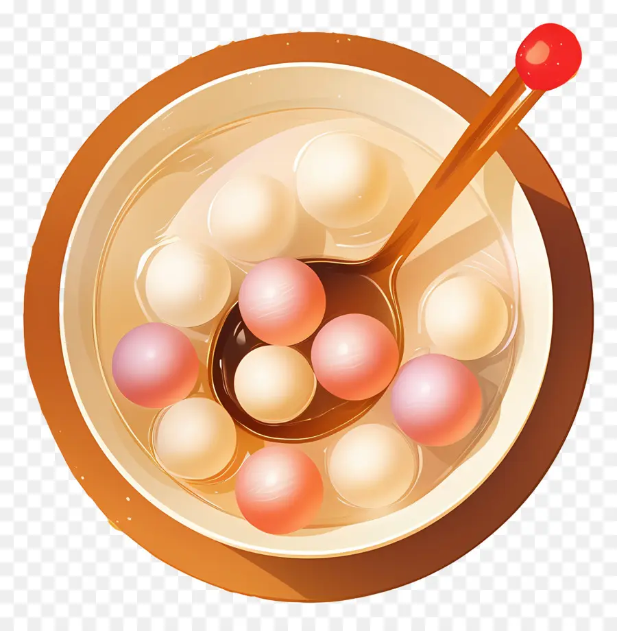 Dongzhi，Tangyuan Tatlısı PNG