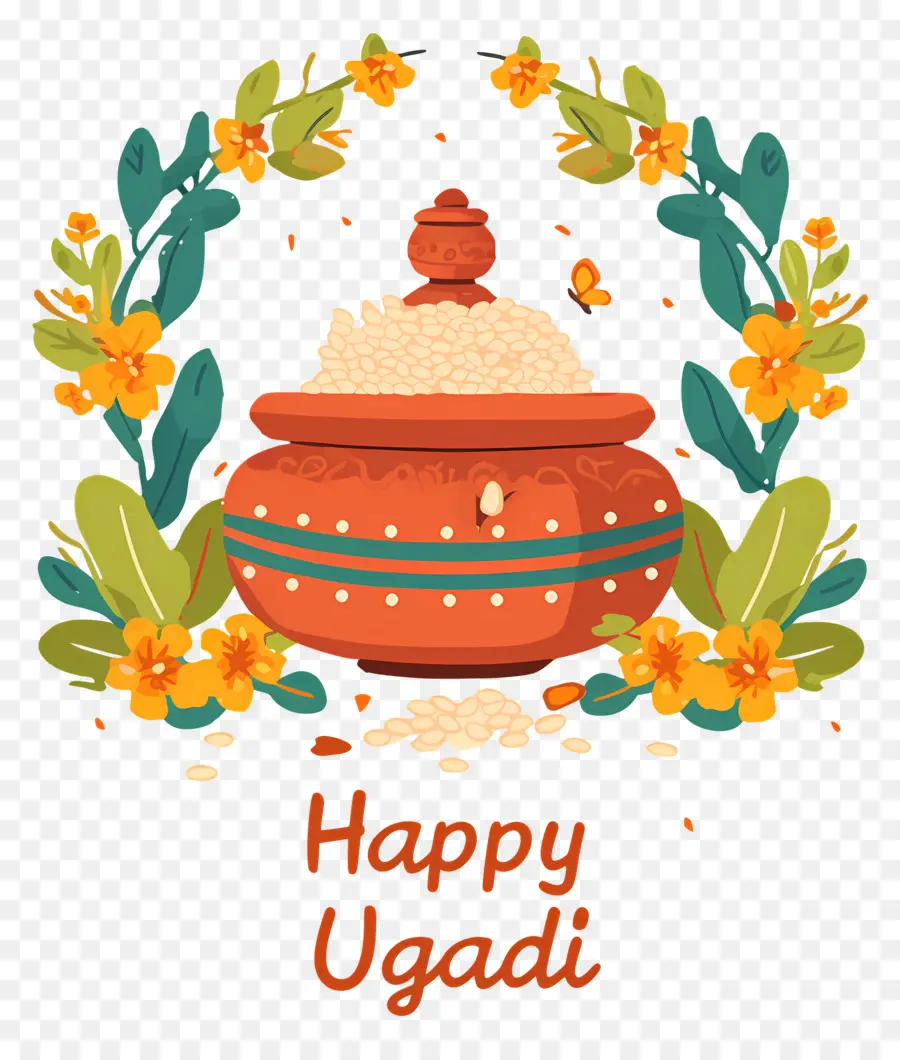 Mutlu Ugadi，Ugadi Çömleği PNG