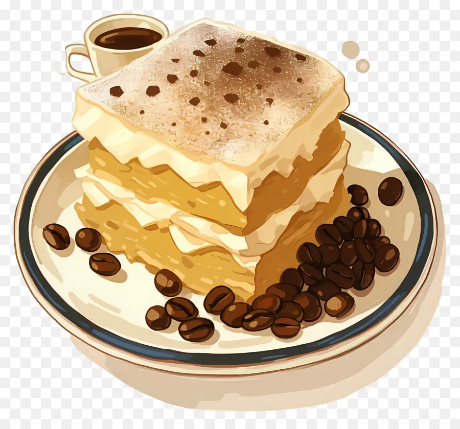 Tiramisu Keki，Tiramisu Kek PNG