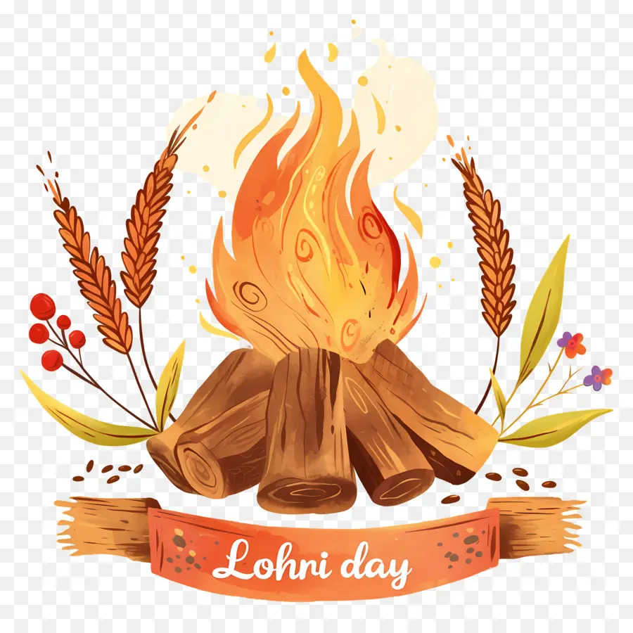 Mutlu Lohri，Şenlik Ateşi PNG