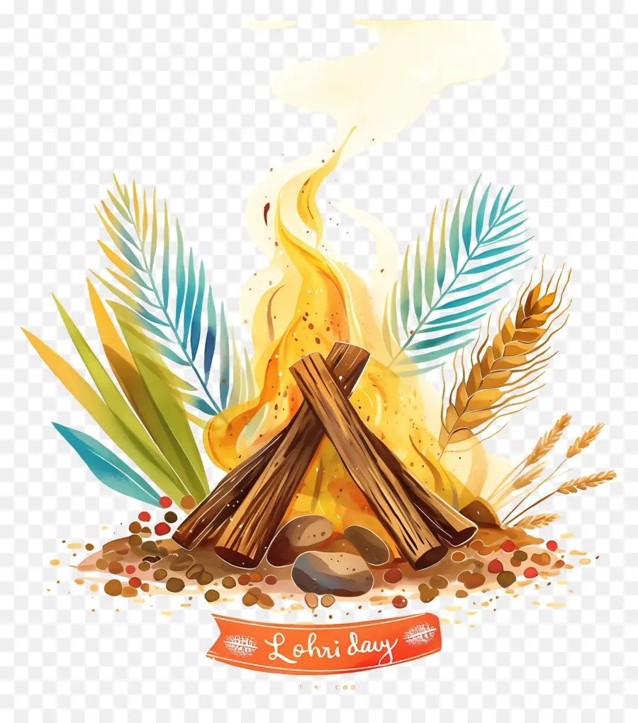 Mutlu Lohri，Lohri Günü PNG