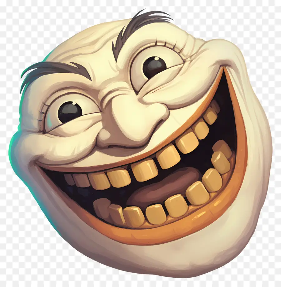 Troll Face，Gülen Yüz PNG