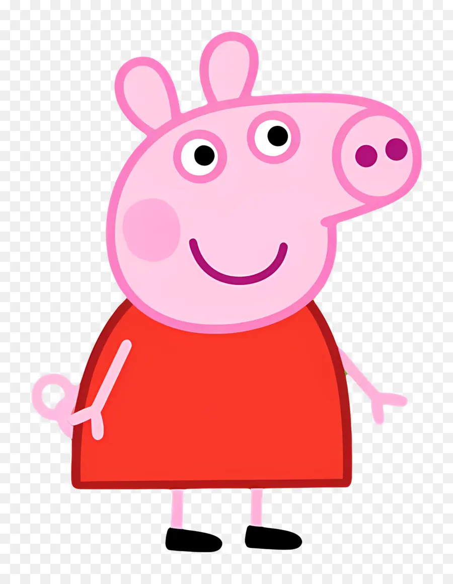 Peppa Domuzu，Çizgi Film Domuz Karakteri PNG