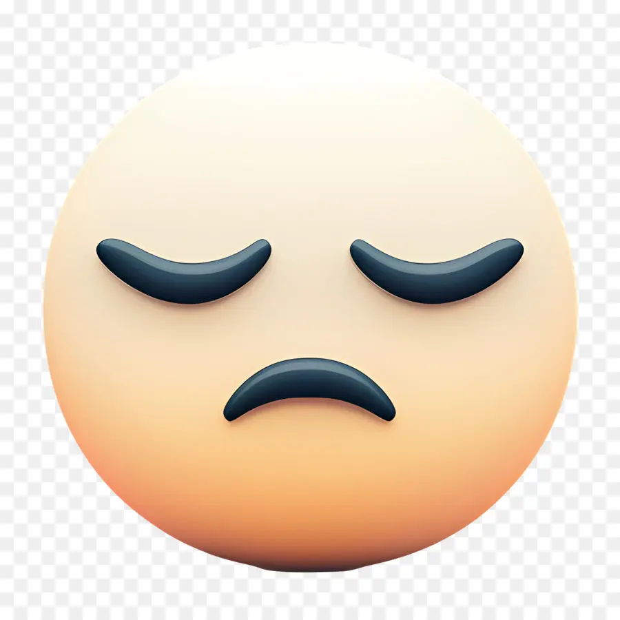 Emoji，Üzgün ​​emoji PNG