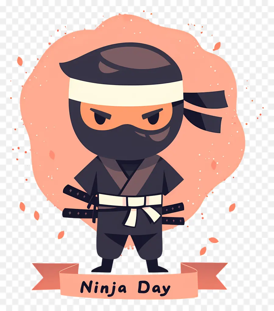 Ninja Günü，Kılıçlı Ninja PNG