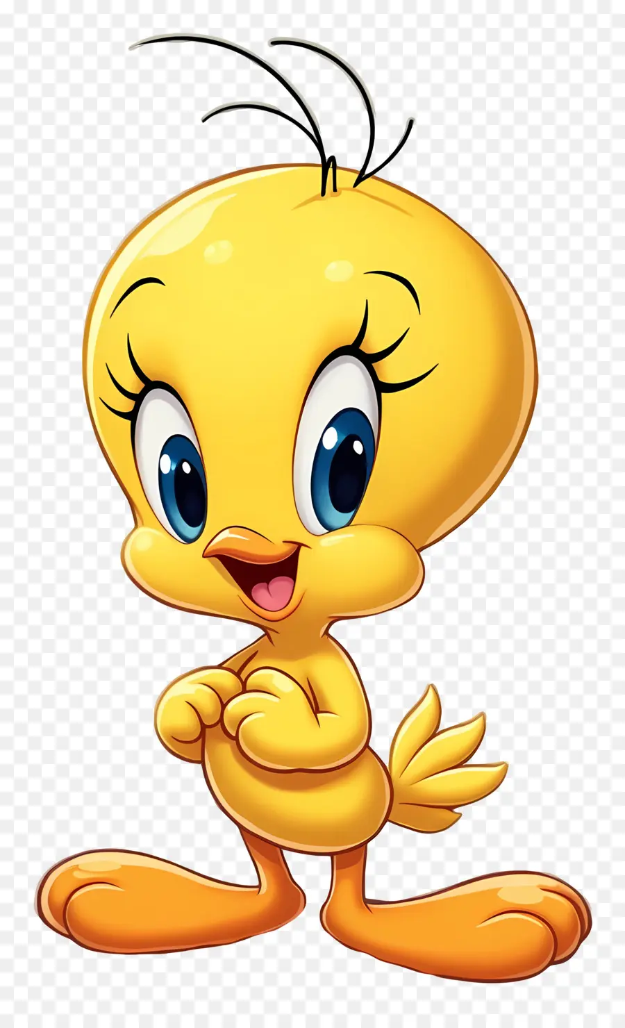 Tweety，Karikatür Kuş PNG