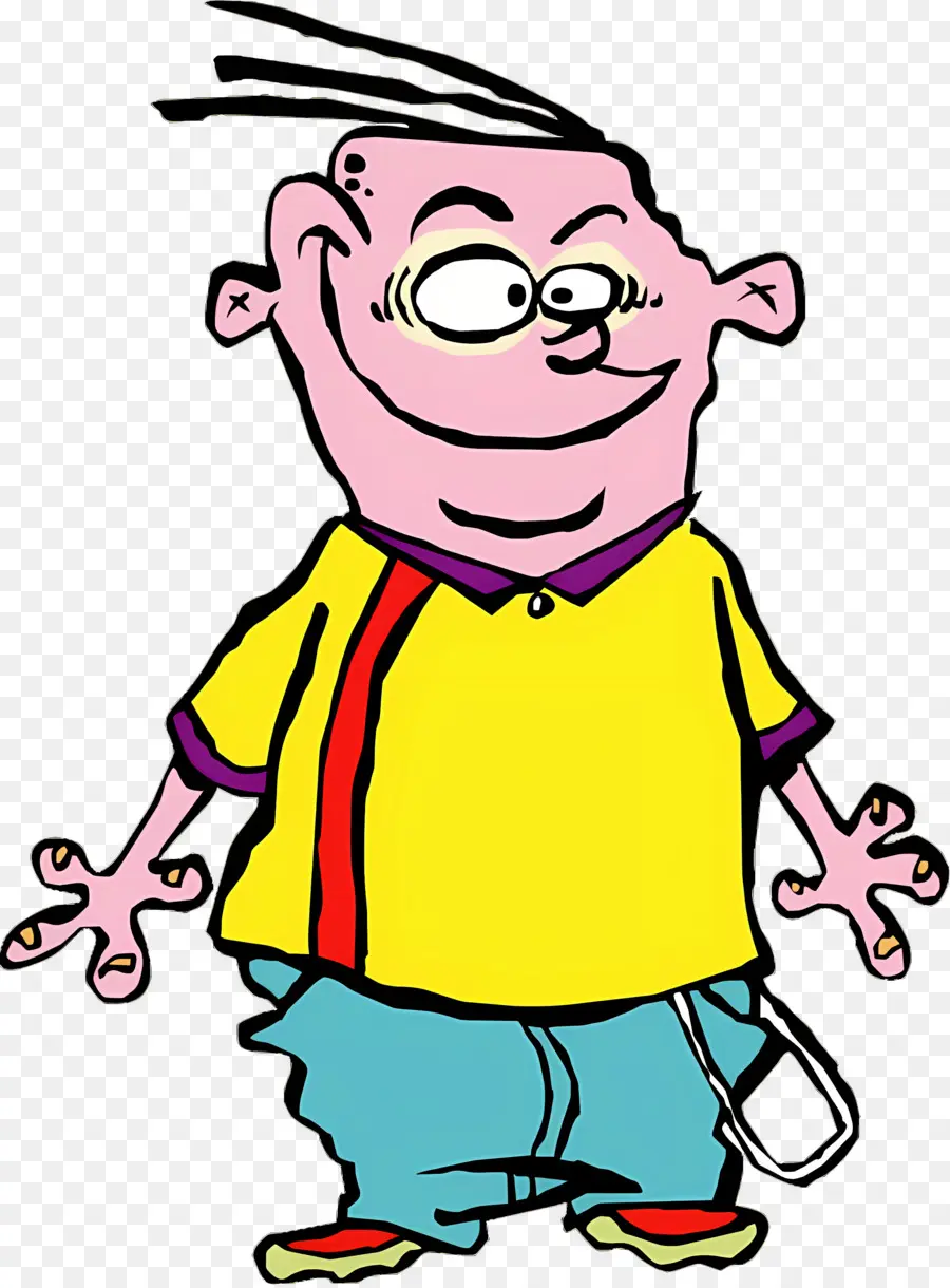 Ed Edd Ve Eddy，Pembe Çocuk PNG