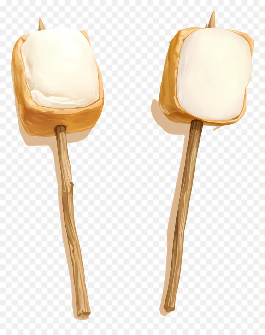 Marshmallow，Kızarmış Marshmallow PNG