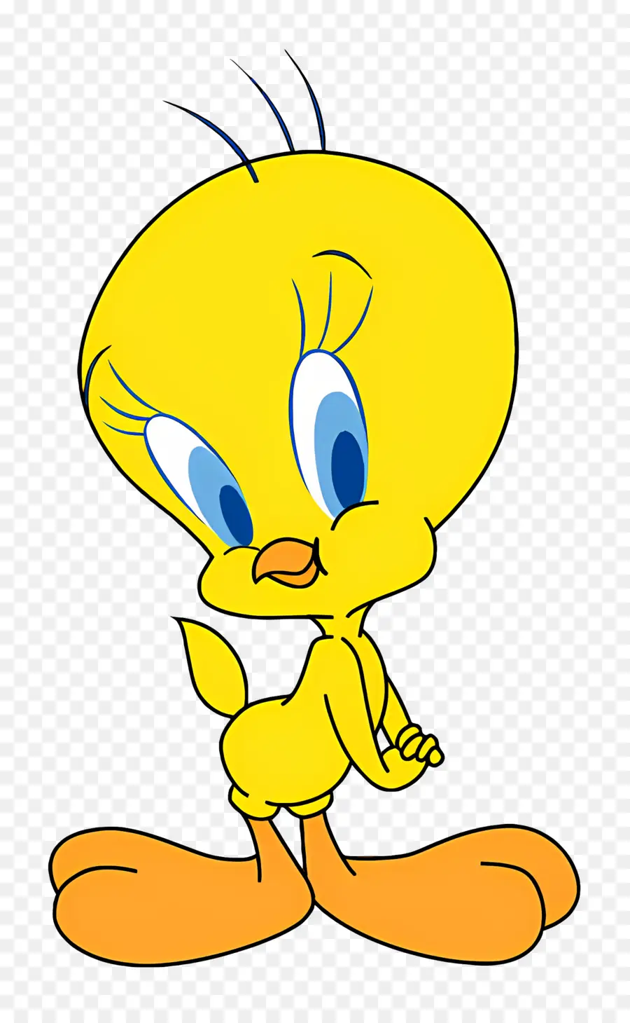 Tweety，Sarı Kuş Karikatür PNG