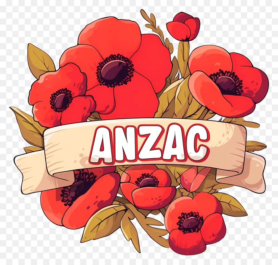 Anzak Günü，Anzac Haşhaş Aranjmanı PNG