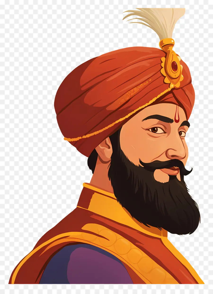 Guru Govind Singh Jayanti，Tarihsel Figür PNG