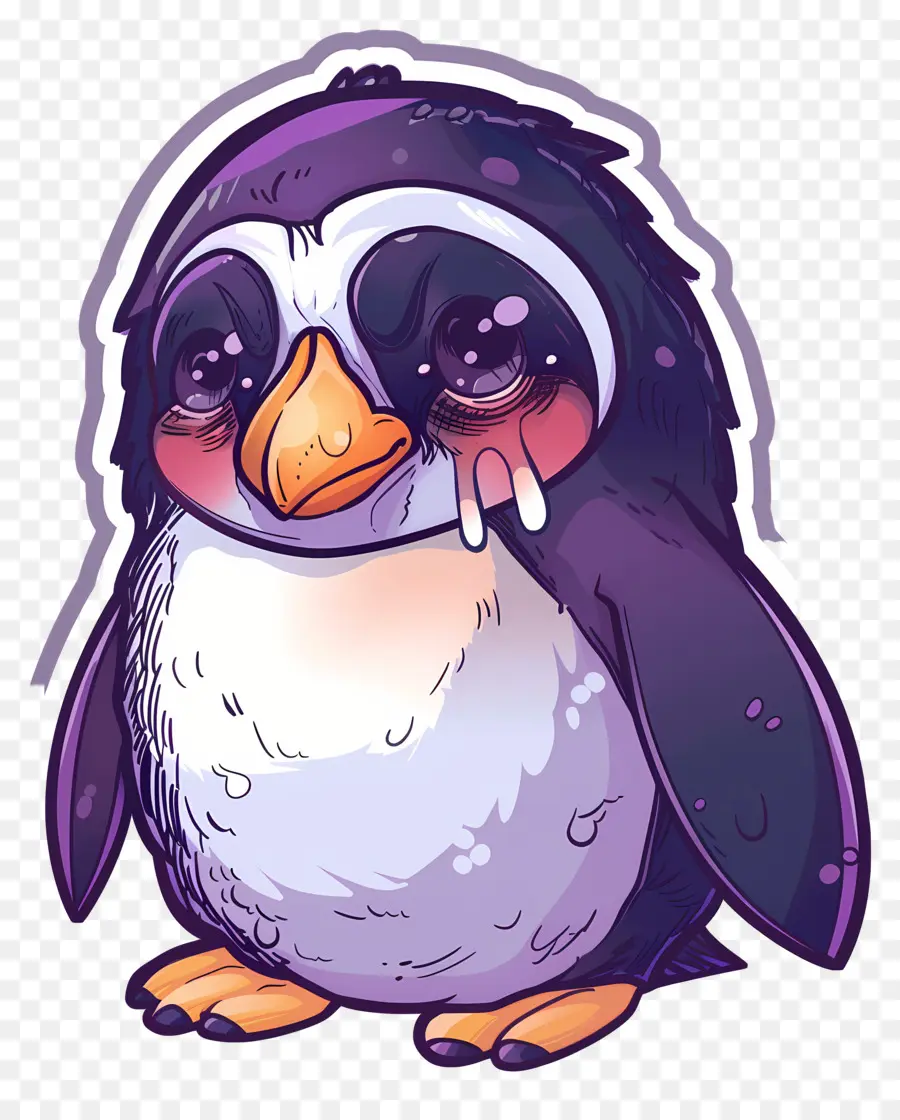 Penguen Ağlıyor，Sevimli Penguen PNG