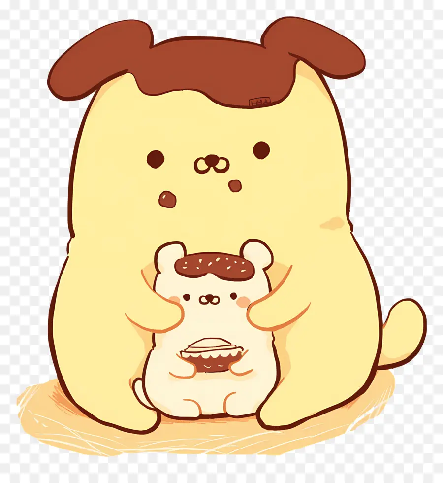 Pompompurin，Tatlı Ile Sevimli Köpek PNG