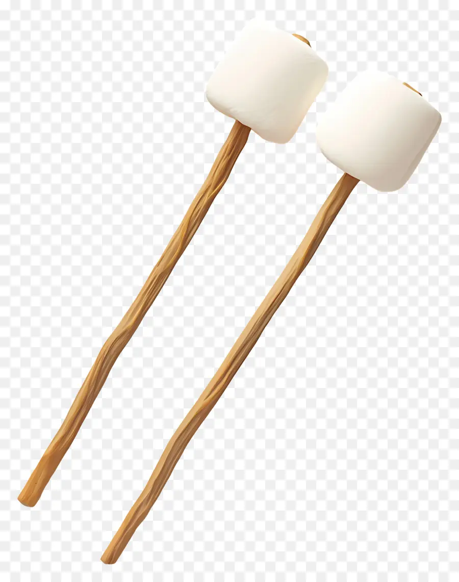 Marshmallow，Çubuklarda Marshmallow PNG