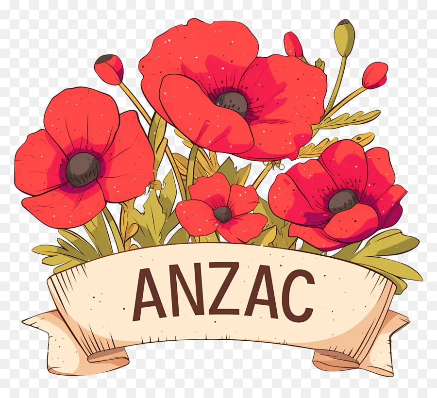 Anzak Günü，Anzac Haşhaş Aranjmanı PNG