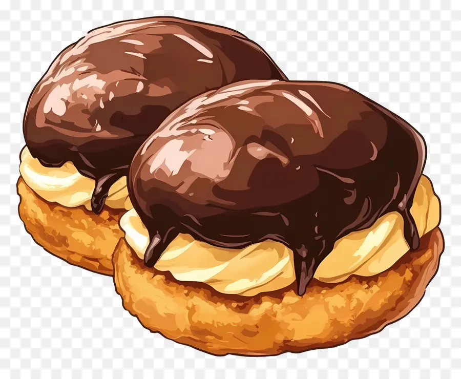 Profiterol，Kremalı Puf PNG