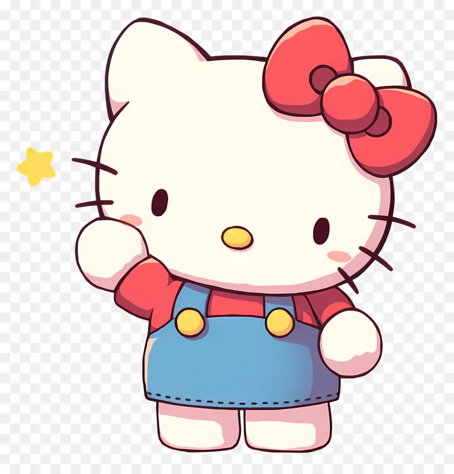 Sevimli Hello Kitty，Merhaba Kitty PNG