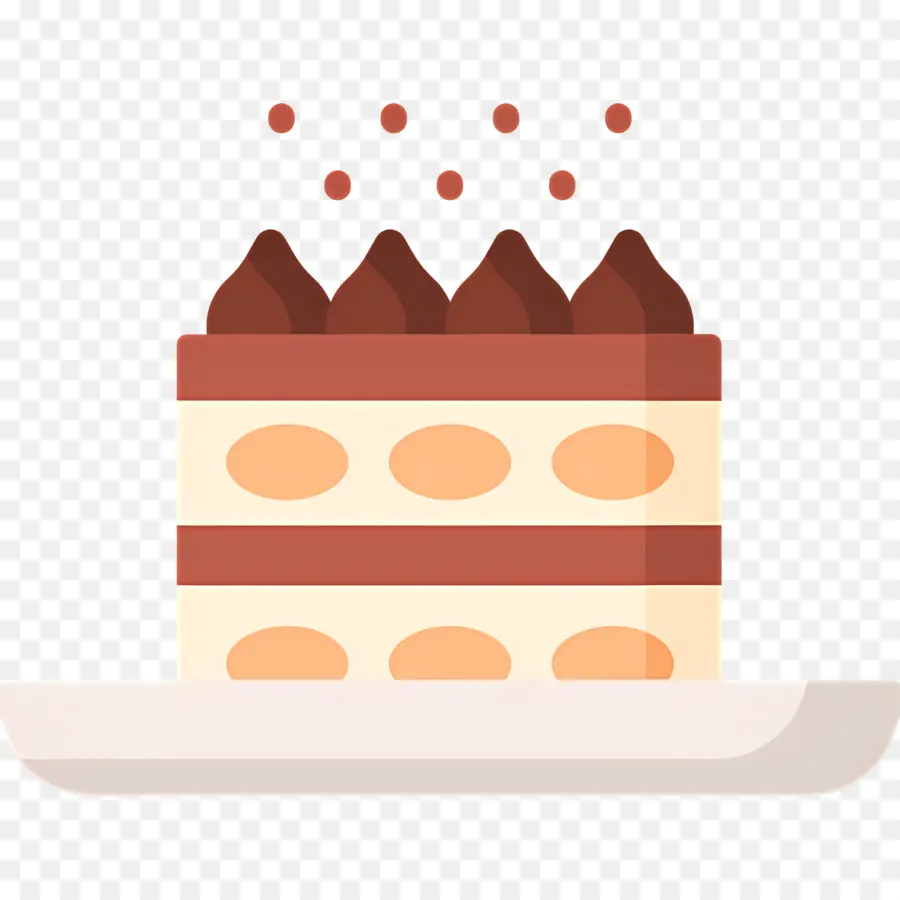 Tiramisu，Katmanlı Kek PNG