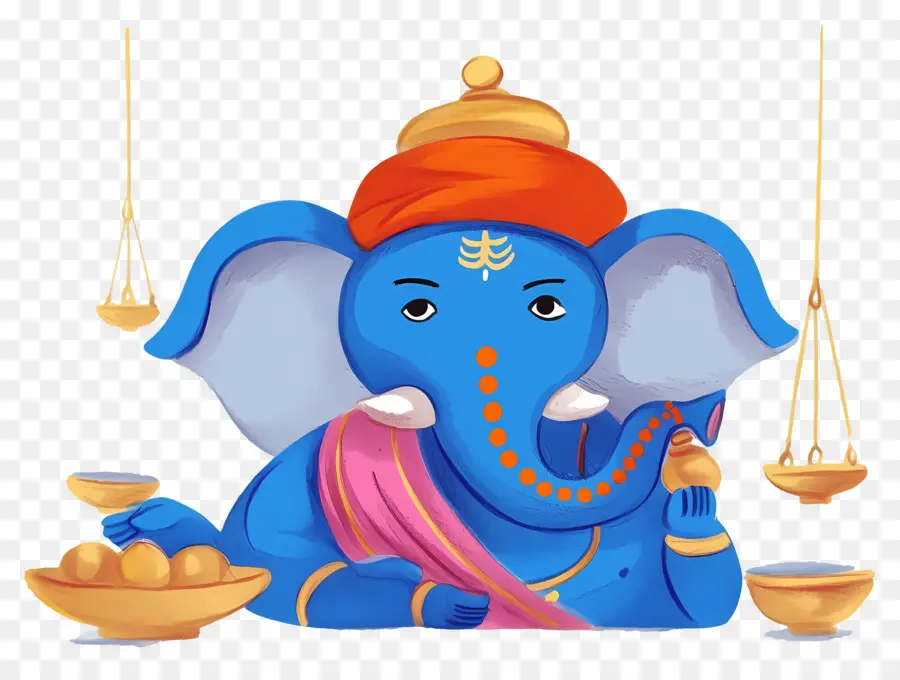 Ganesha Chaturthi，Mavi Fil PNG