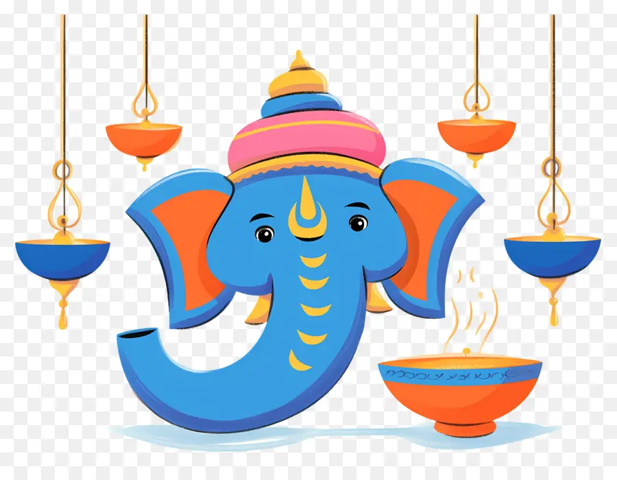 Ganesha Chaturthi，Mavi Fil PNG