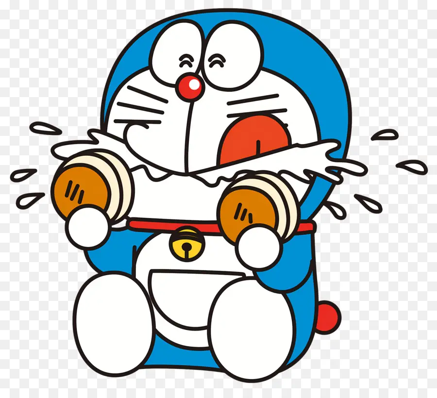 Doraemon，Mavi Robotik Kedi PNG