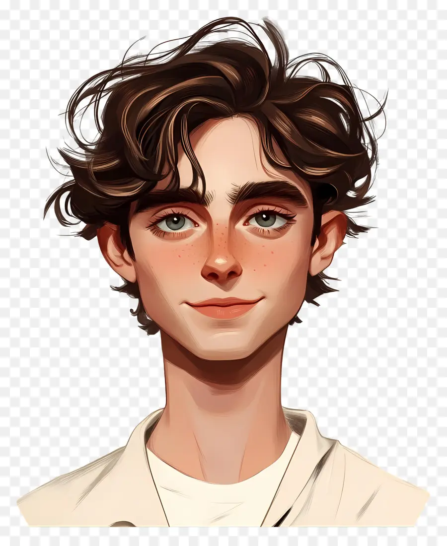 Timothee Chalamet，Resimli Genç Adam PNG