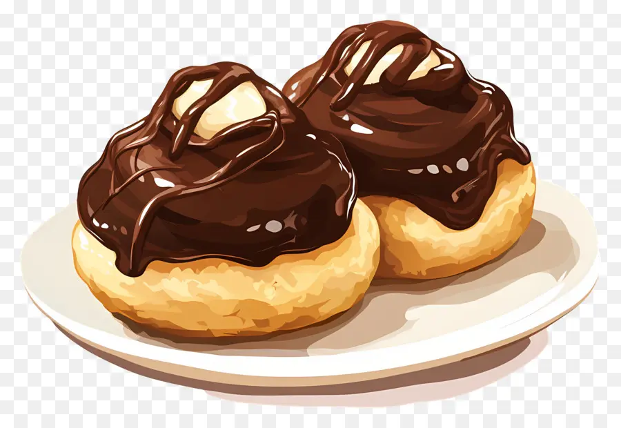 Profiterol，Kremalı Puf PNG