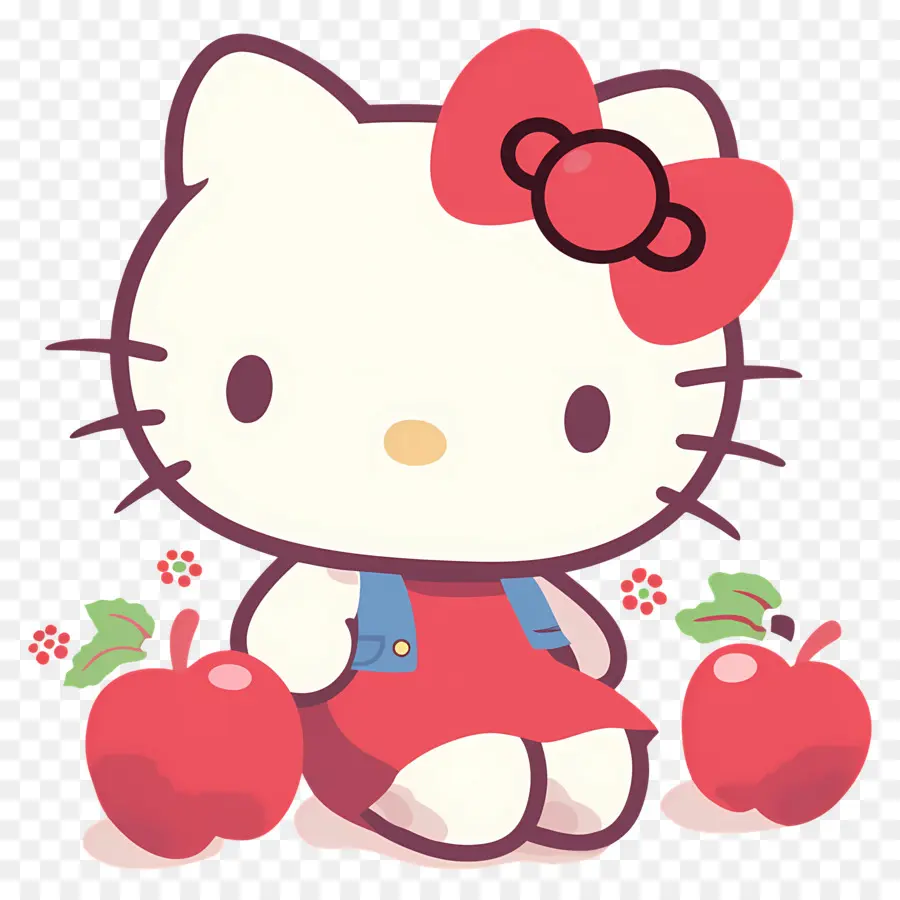 Sevimli Hello Kitty，Merhaba Kitty PNG