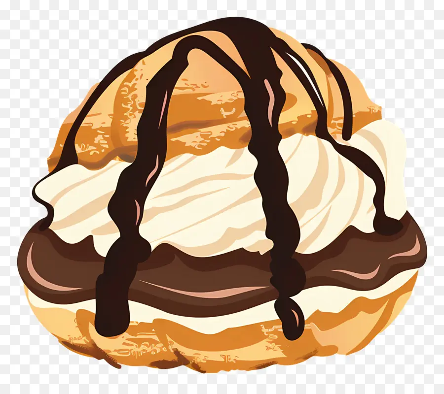 Profiterol，çikolata PNG